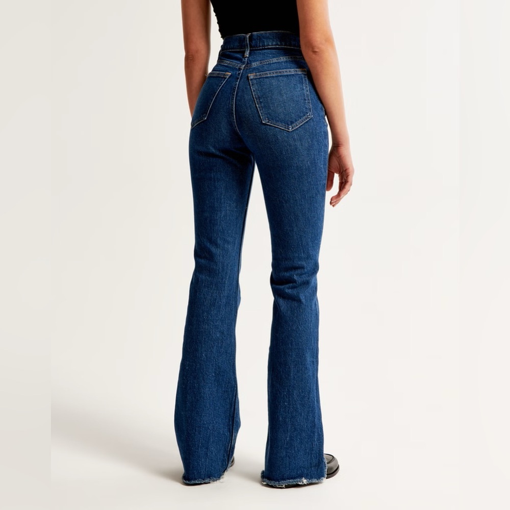 Abercrombie and Fitch Vintage Flare High-rise Jeans